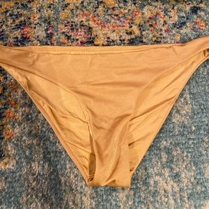 Gold Bikini Bottom